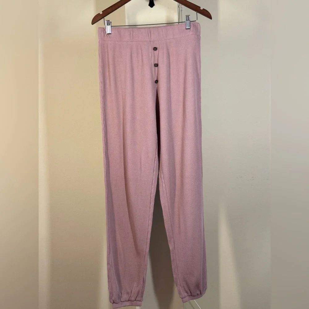 Madewell Waffle Knit Jogger Pajama Pants - Picture 7 of 10